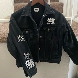 OBEY Dusty Black Denim Jacket